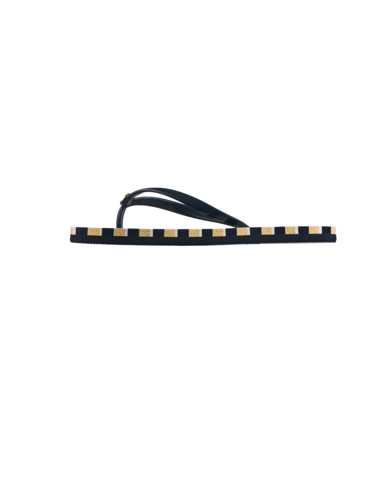 Джапанки в черно и бежово от Marc & André