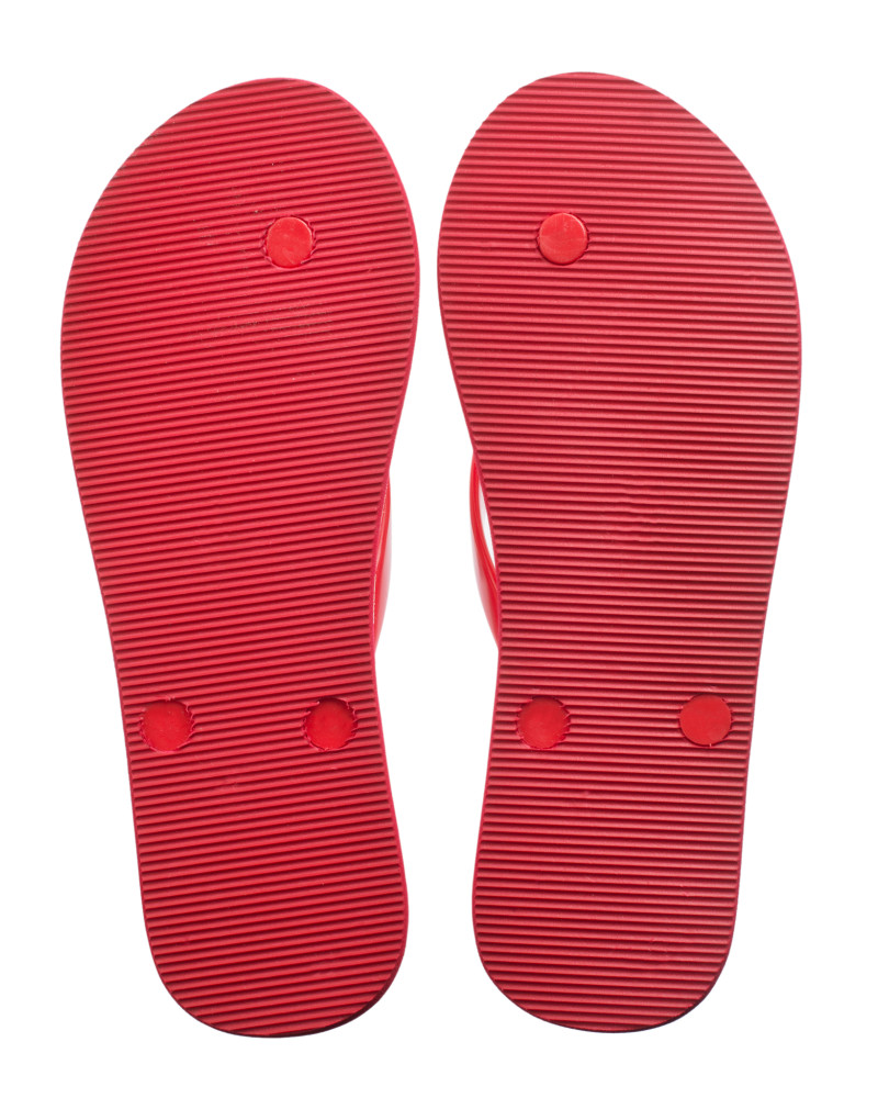 Джапанки в червено и бежово от Marc & André