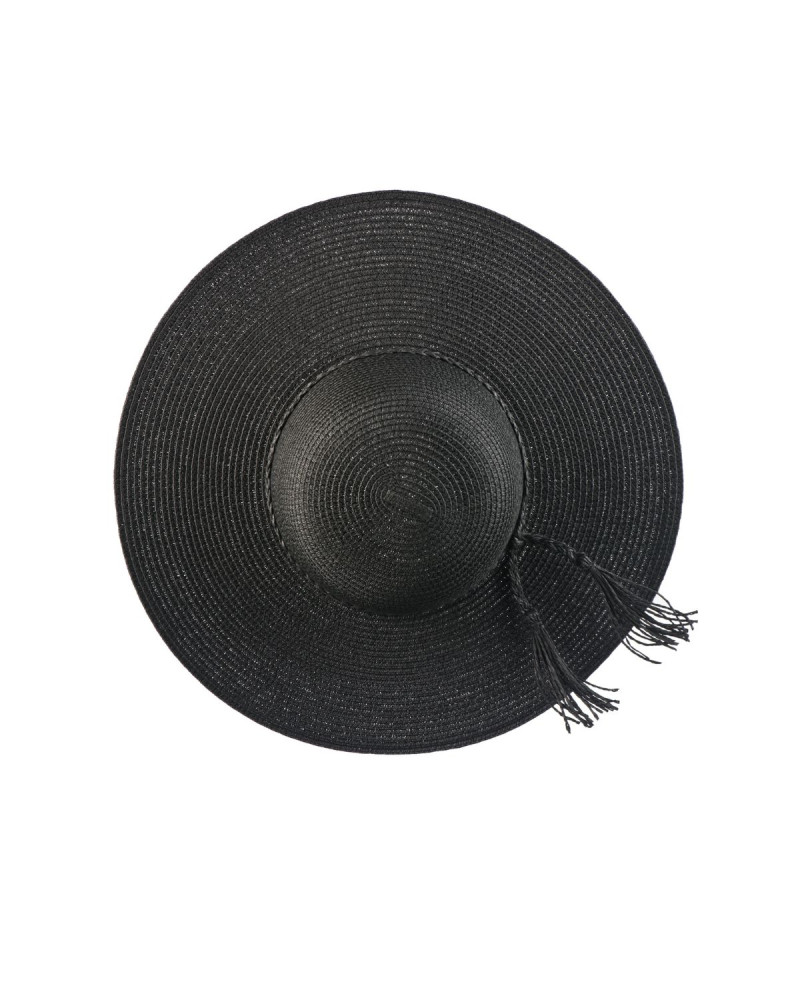 Черна лятна шапка от Marc and Andre