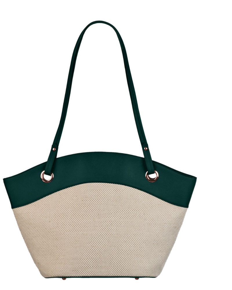 Лятна чанта Бежово/Черно от Marc & Andre