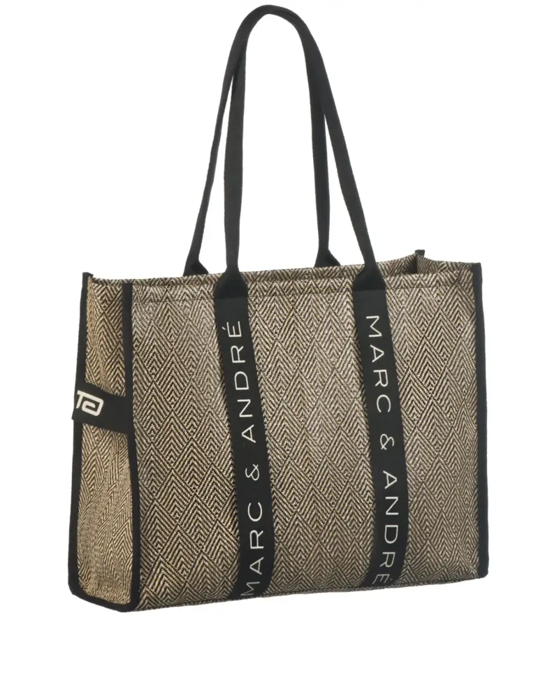 Лятна чанта в тъмно бежов цвят