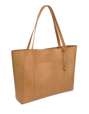 Елегантна чанта в  бежов цвят Mare