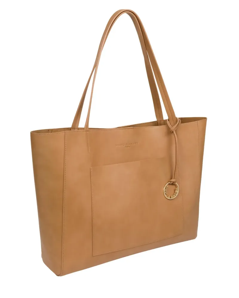 Елегантна чанта в  бежов цвят Mare