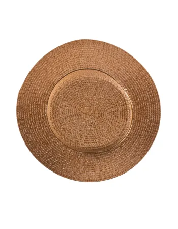 Лятна шапка в кафяв цвят Canotier