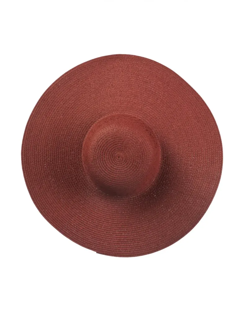 Шапка с широка периферия в керемиден нюанс Solaris