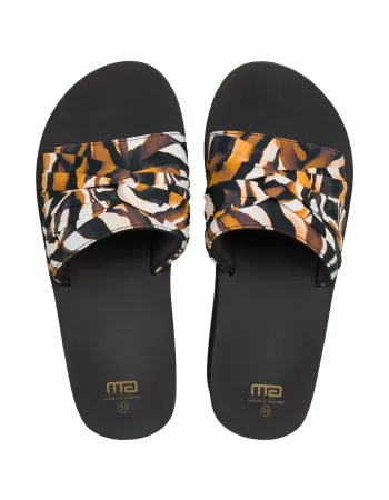 Дамски чехли с платформа Knot