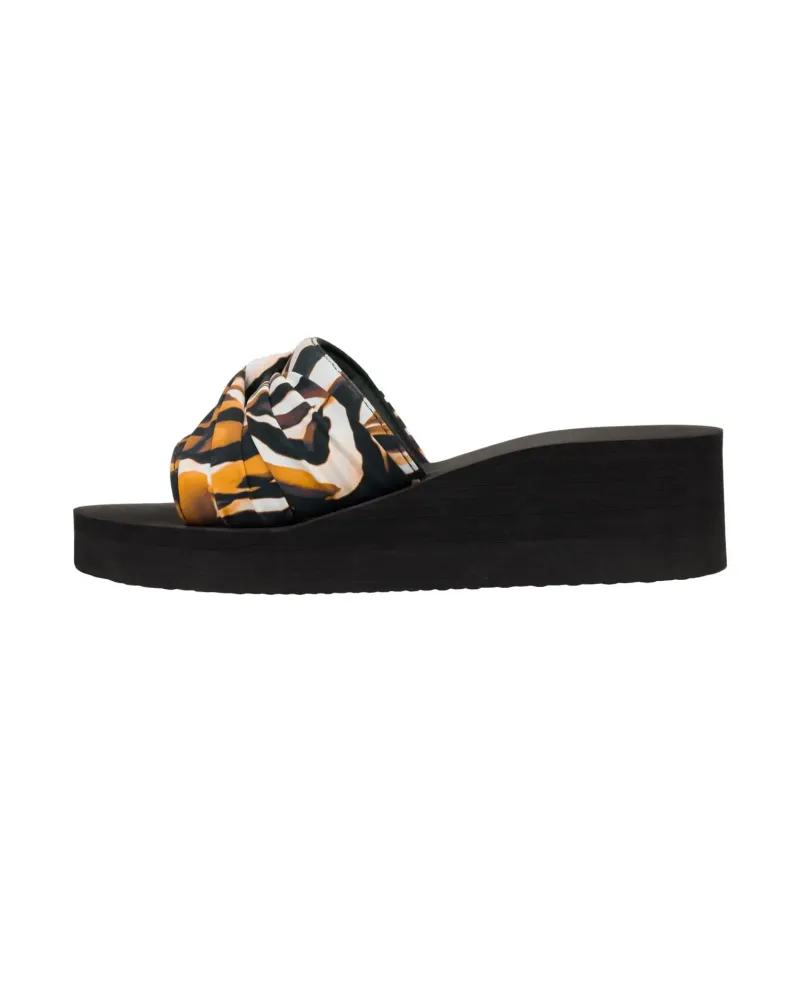 Дамски чехли с платформа Knot