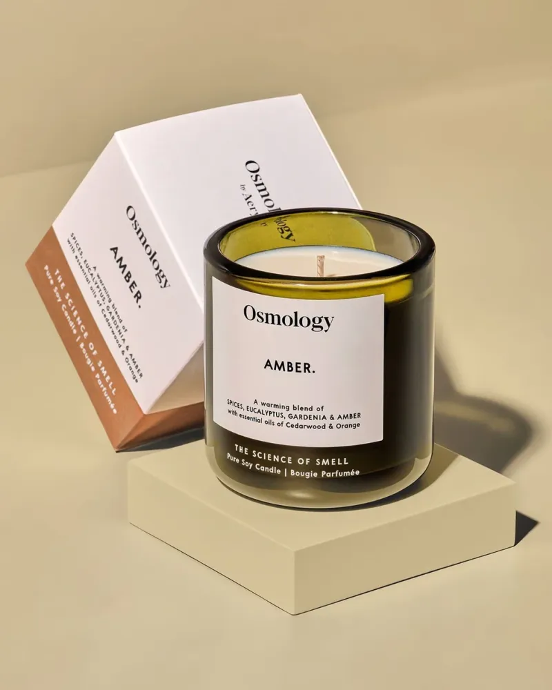 Ароматна свещ AMBER 200 г