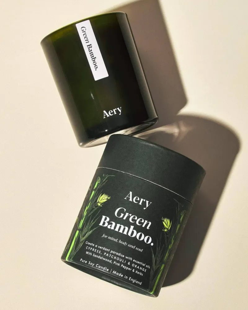 Ароматна свещ за дома Green Bamboo 200g