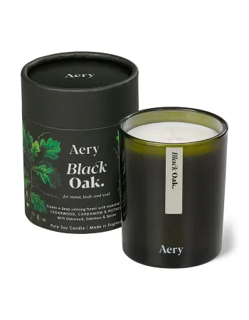 Ароматна свещ за дома Black Oak 200g