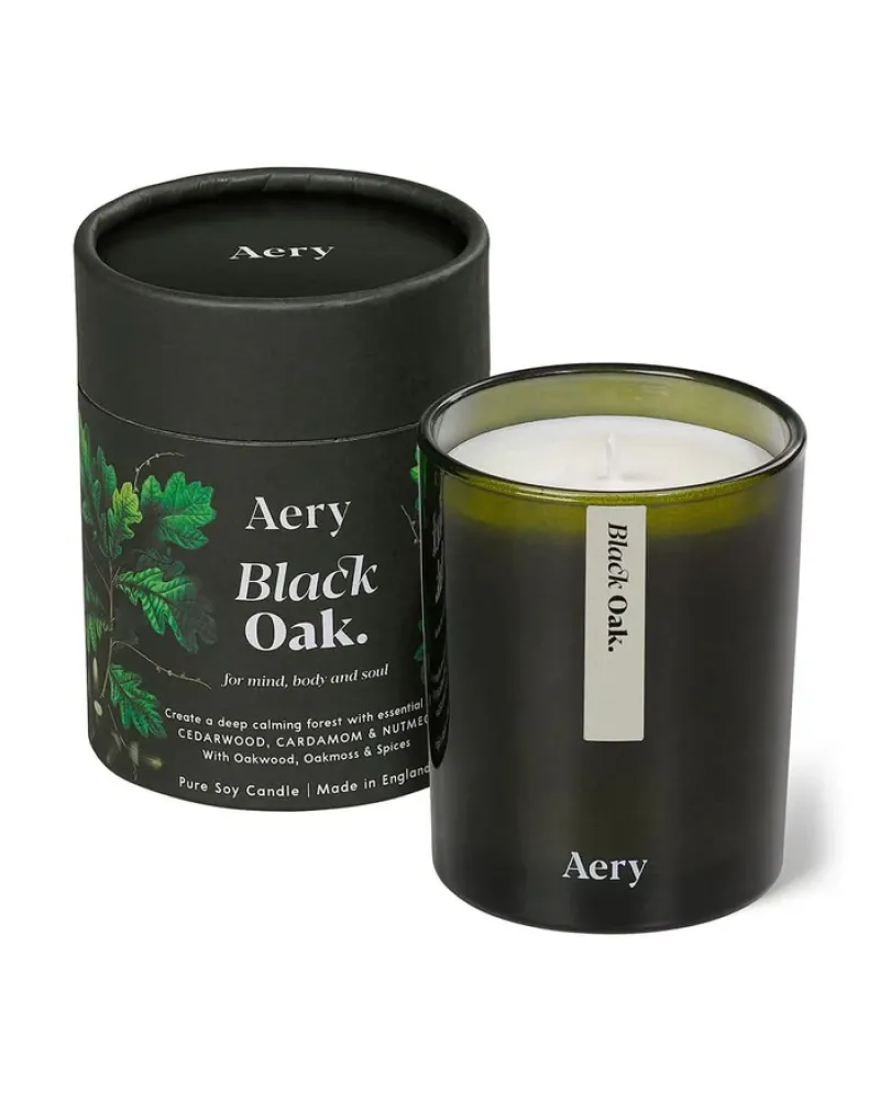 Ароматна свещ за дома Black Oak 200g