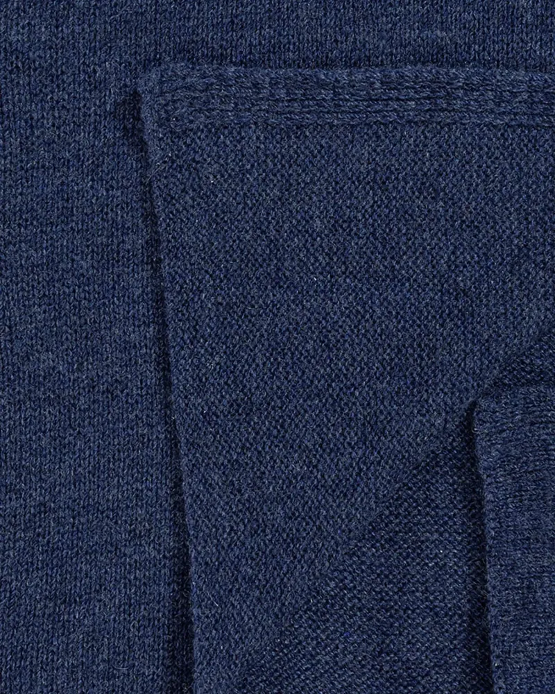 Шал от 100% кашмир Weightless Luxury син