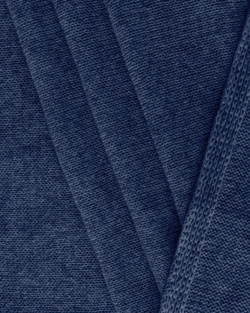 Шал от 100% кашмир Weightless Luxury син