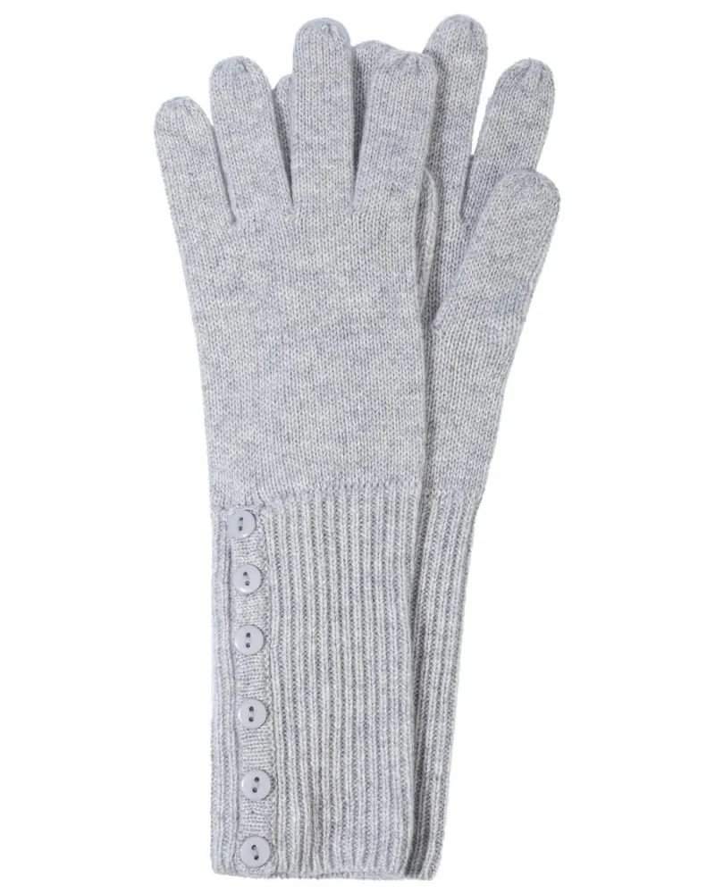 Сиви ръкавици от 100% кашмир Weightless Luxury