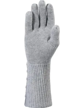 Сиви ръкавици от 100% кашмир Weightless Luxury