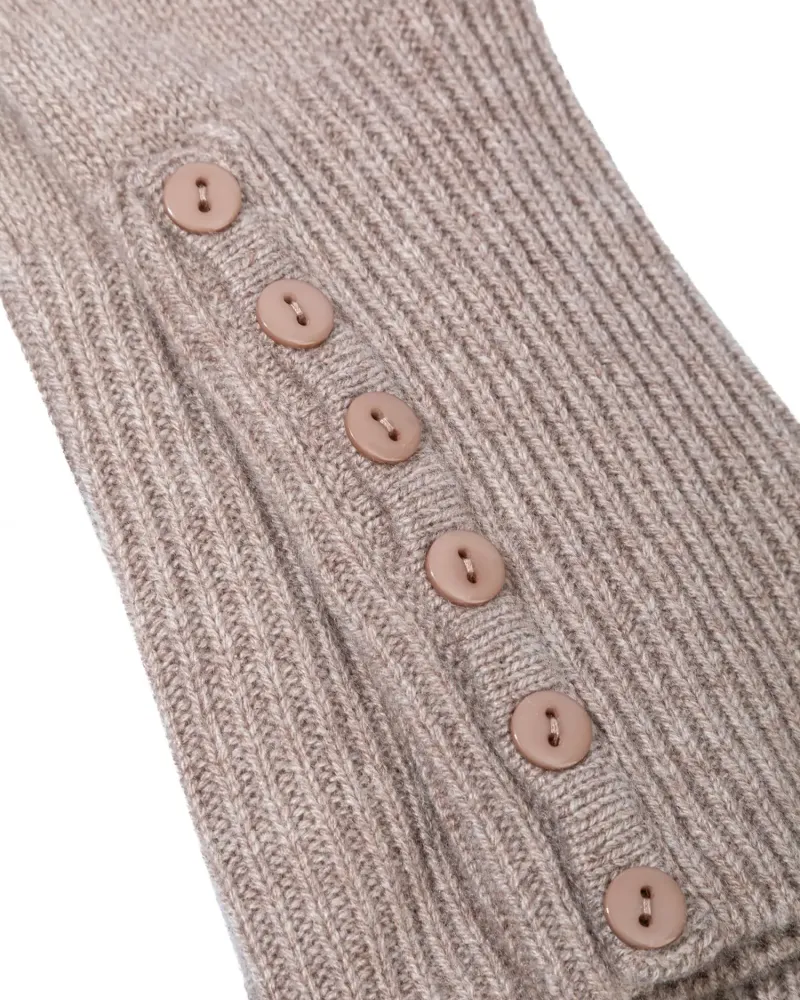 Ръкавици от 100% кашмир Weightless Luxury беж