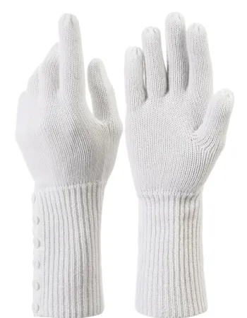 Ръкавици от 100% кашмир Weightless Luxury екрю