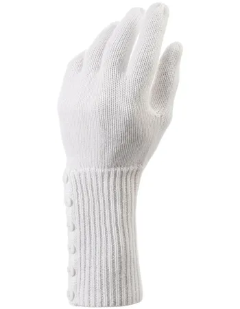 Ръкавици от 100% кашмир Weightless Luxury екрю