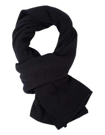 Черен шал от 100% кашмир Weightless Luxury
