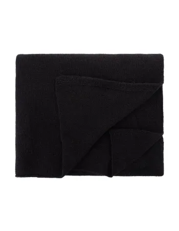 Черен шал от 100% кашмир Weightless Luxury