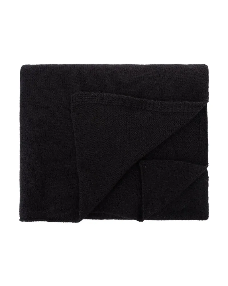 Черен шал от 100% кашмир Weightless Luxury