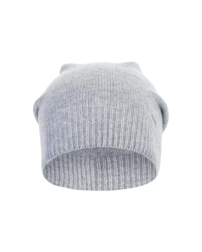 Сива шапка от 100% кашмир Weightless Luxury