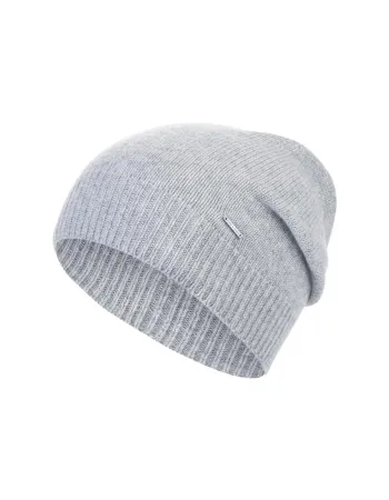 Сива шапка от 100% кашмир Weightless Luxury