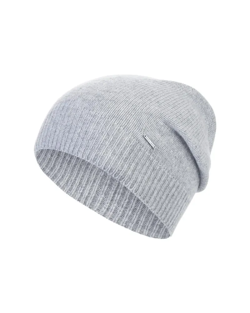 Сива шапка от 100% кашмир Weightless Luxury