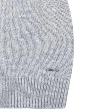 Сива шапка от 100% кашмир Weightless Luxury