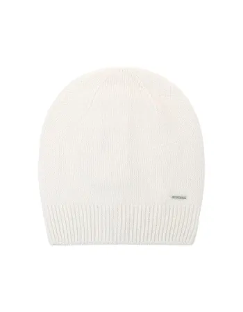 Шапка от 100% луксозен кашмир Weightless luxury екрю