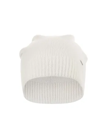 Шапка от 100% луксозен кашмир Weightless luxury екрю