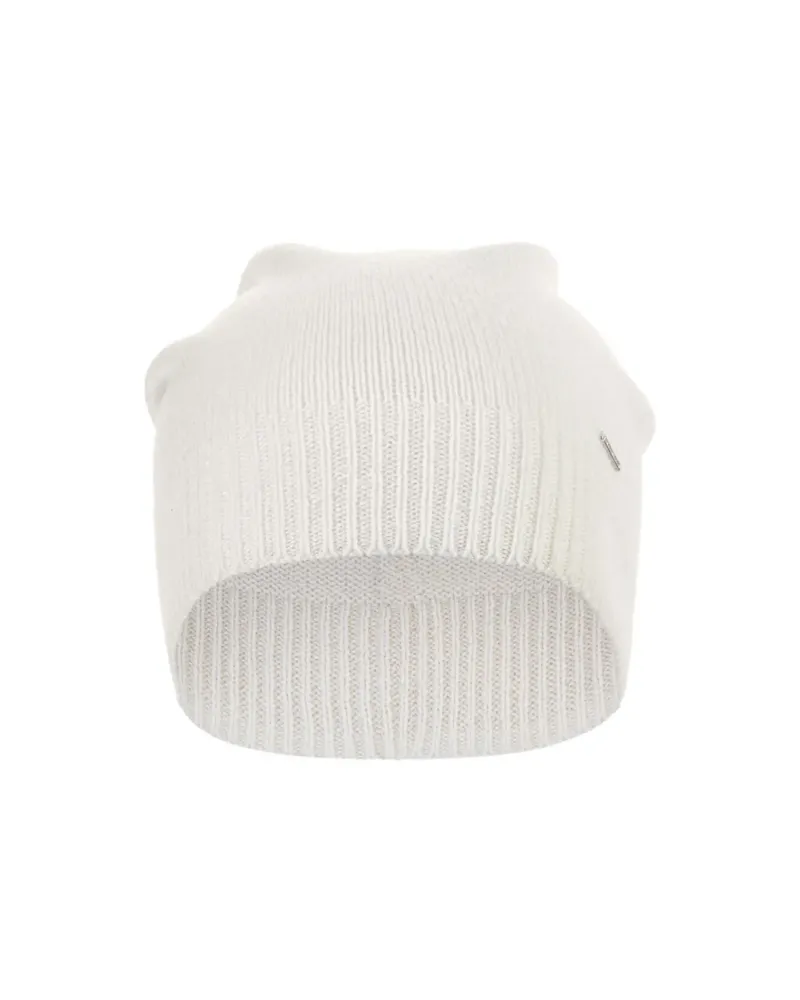 Шапка от 100% луксозен кашмир Weightless luxury екрю