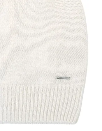 Шапка от 100% луксозен кашмир Weightless luxury екрю