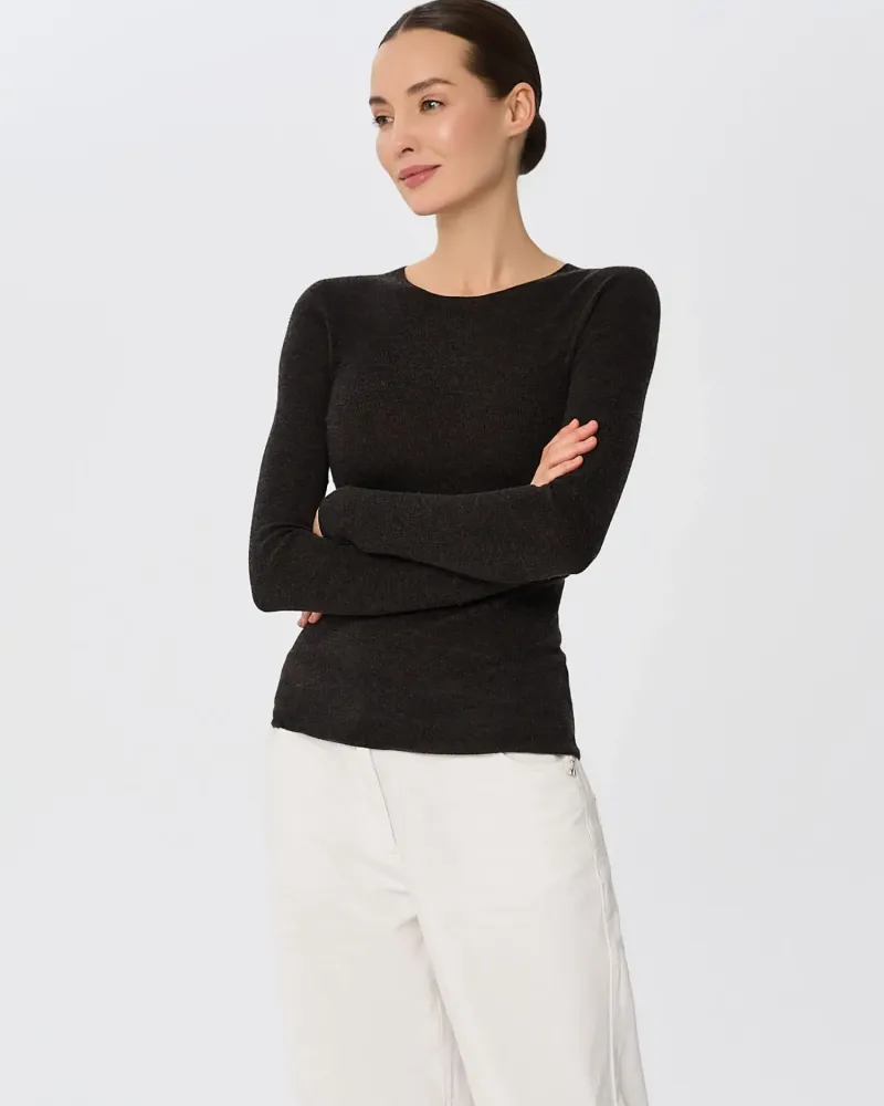 Блуза от мериносова вълна SHEER WHISPER