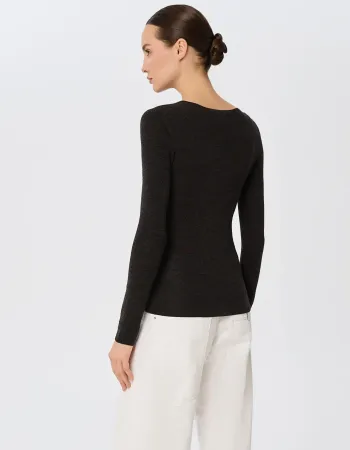 Блуза от мериносова вълна SHEER WHISPER