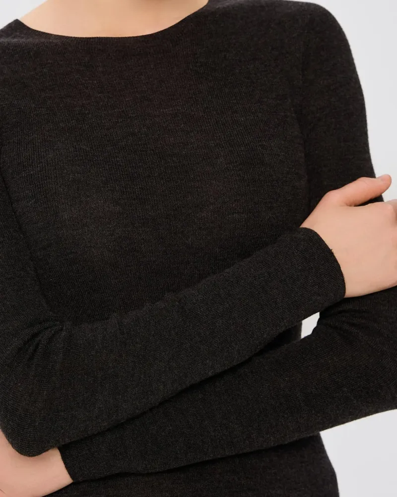 Блуза от мериносова вълна SHEER WHISPER