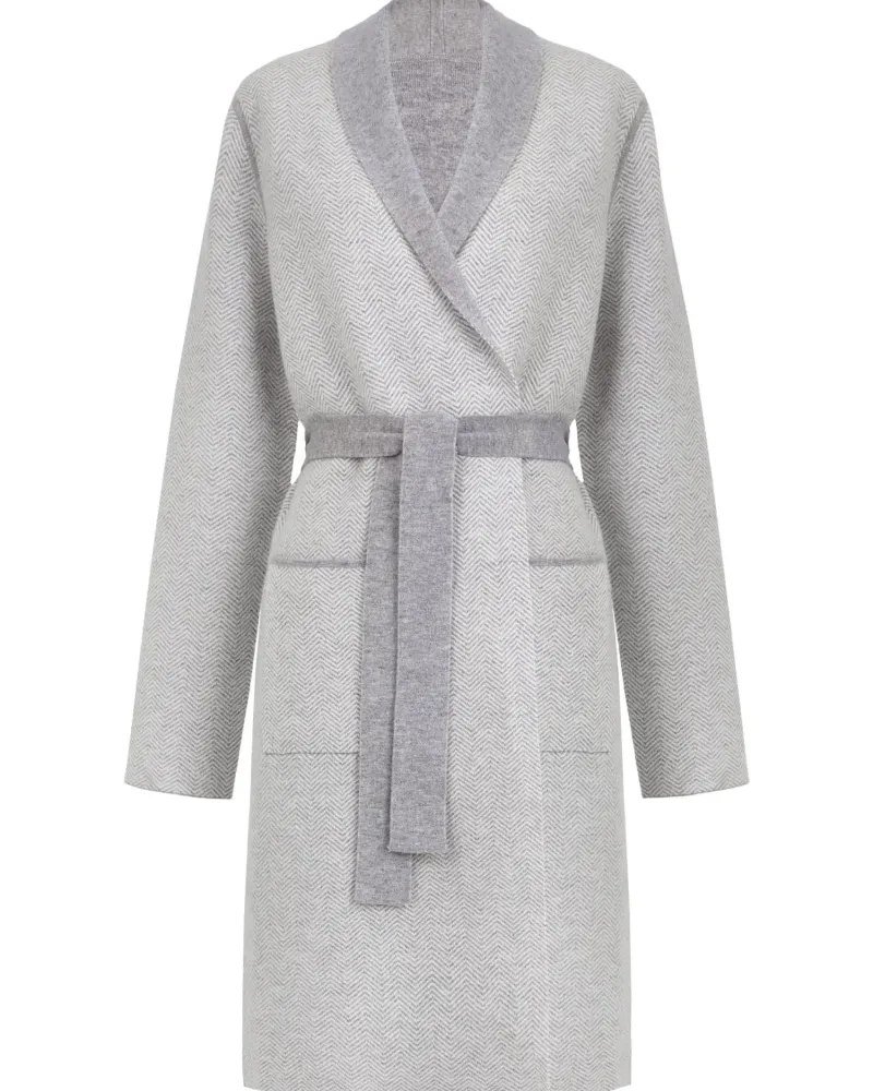 Жилетка от мериносова вълна и кашмир ETERNAL WAVES