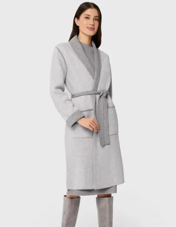 Жилетка от мериносова вълна и кашмир ETERNAL WAVES