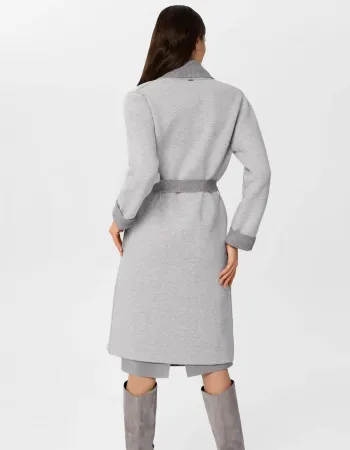 Жилетка от мериносова вълна и кашмир ETERNAL WAVES