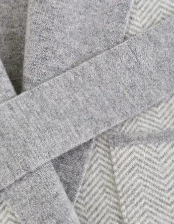 Жилетка от мериносова вълна и кашмир ETERNAL WAVES