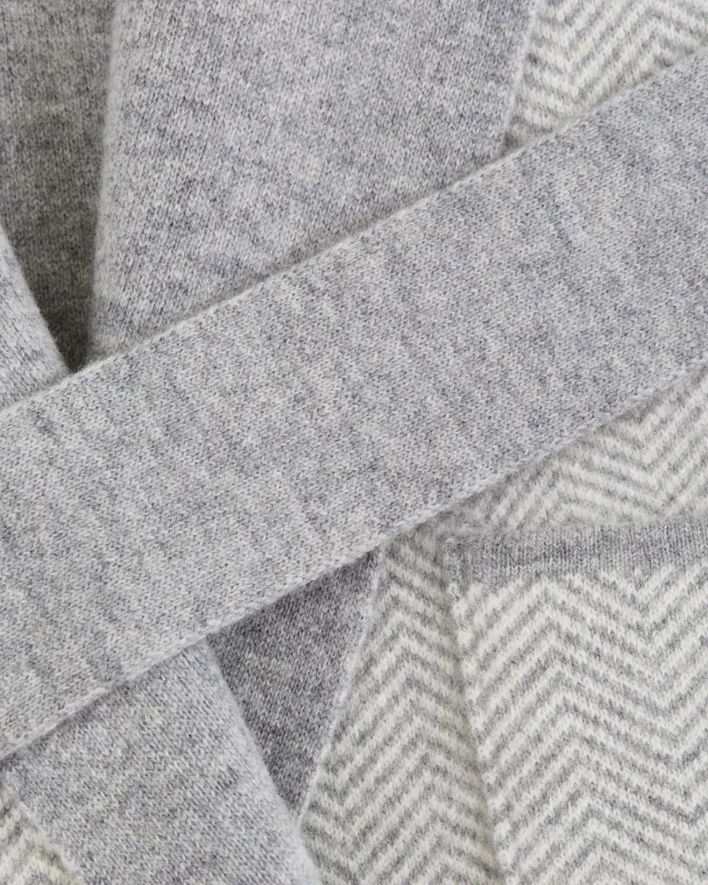 Жилетка от мериносова вълна и кашмир ETERNAL WAVES