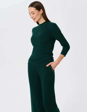 Елегантен кашмирен пуловер QUIET MOTION