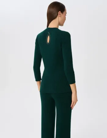 Елегантен кашмирен пуловер QUIET MOTION