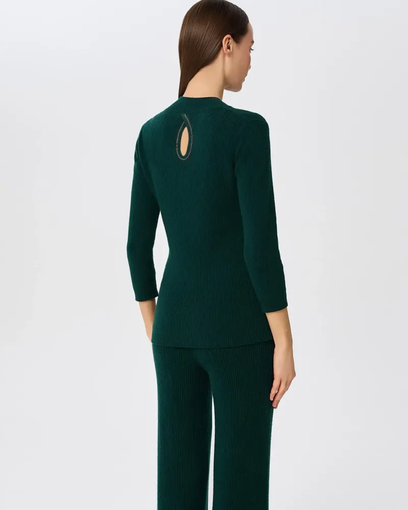 Елегантен кашмирен пуловер QUIET MOTION