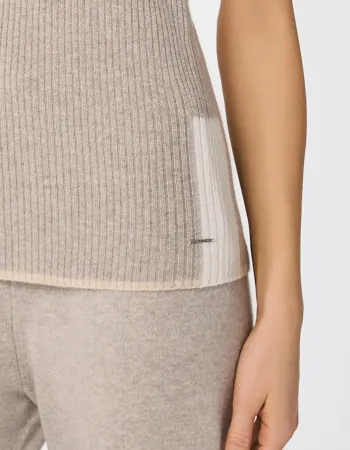 Кашмирен пуловер без ръкави URBAN BLOCK