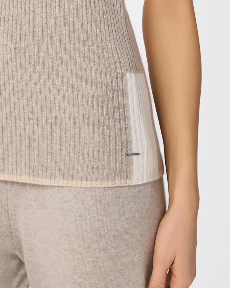 Кашмирен пуловер без ръкави URBAN BLOCK