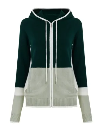 Кашмирен суитшърт URBAN BLOCK Green