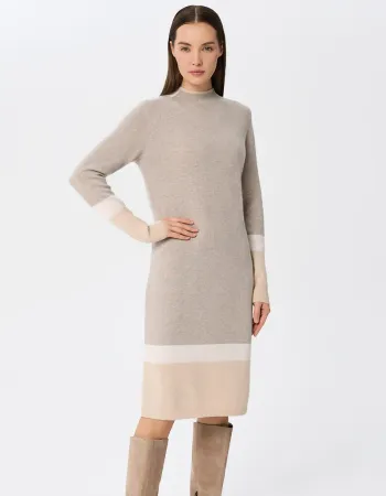 Кашмирена рокля URBAN BLOCK