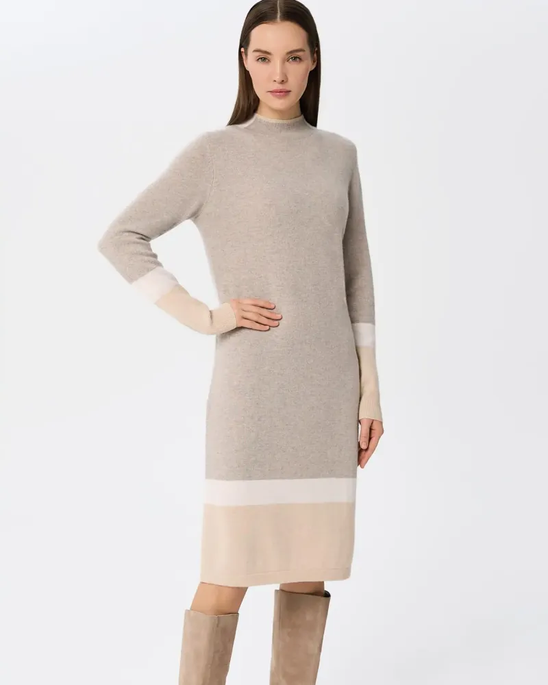 Кашмирена рокля URBAN BLOCK