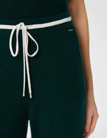 Кашмирен панталон URBAN BLOCK Green